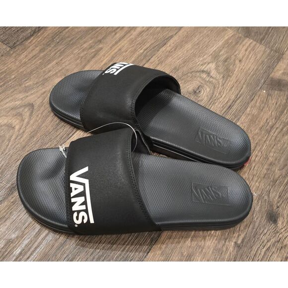 Vans Range Logo Slide- Black - Picture 8 of 9
